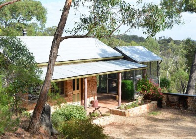 Trestrail Cottage in the sunlight - Clare Valley bed and breakfast